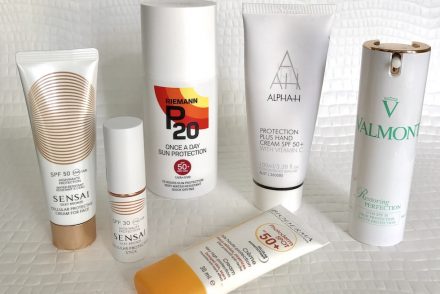 SPF new sensai valmont Riemann P20 bioderma AlphaH